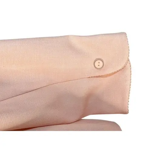 Alfred Dunner Womens Blush Pink Peach Pantsuit Blazer 14 & Pants 16P Short 31700 - Image 6