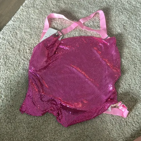 Poster Girl NWT Bambi top in bubblegum pink