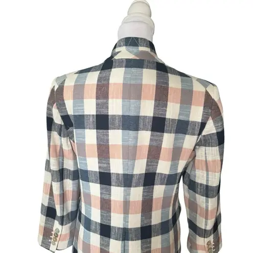 Veronica Beard - Schoolboy Stand Collar Dickey Feminine Blazer Sz 6