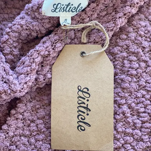 Ash Buttery Soft Popcorn Cardigan in Rose