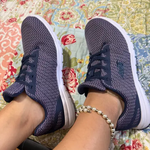 Avia  Avi Solstice Women Purple Knit Memory Foam Athletic Shoes Size 11 A8725WUD