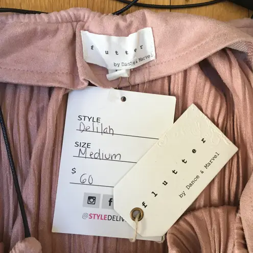 Dance & Marvel Flutter by Pleated Dress Medium