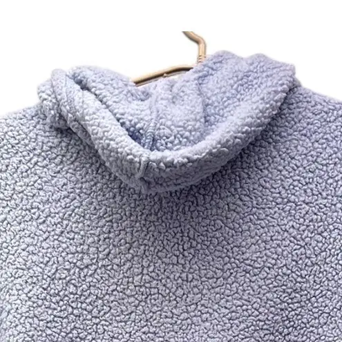 Sanrio Cinnamoroll Teddy Hoodie Sweatshirt Blue Large