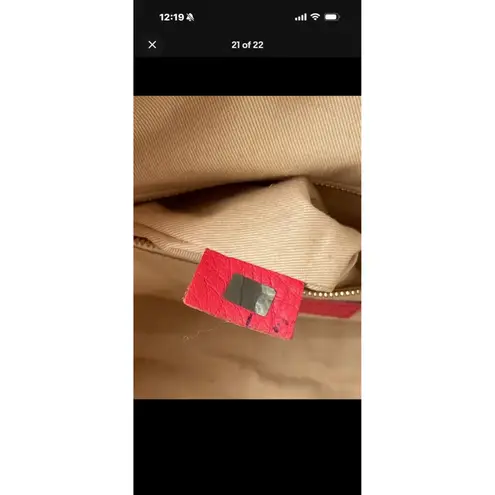 See By Chloe Women's See by Chloé pink & Tan Leather Satchel Boston Bag