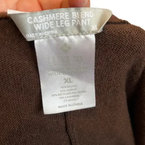 Members Mark cashmere blend wide leg pants