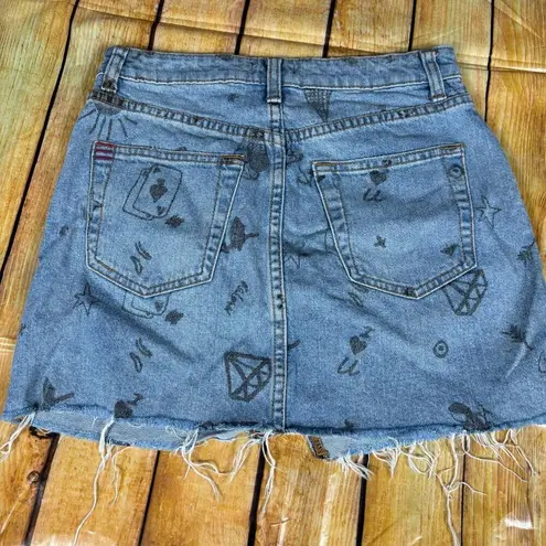 BDG Urban Outfitters  Small Denim Mini Skirt