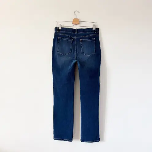 Betabrand Straight Leg Denim Jeans Size L Petite