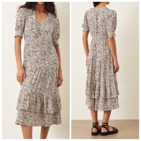 Ba&sh Ba-sh Lady Midi Dress Black Pink