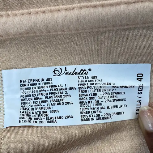 Waist Trainer Tummy High Compression Size XL Tan