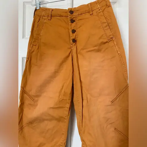 Pilcro Button-Front Barrel Pants size 27