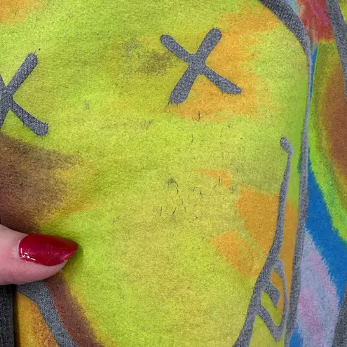 Urban Outfitters  Nirvana Smiley Face Graphic Sweatshirt Charcoal Grey Size L/XL