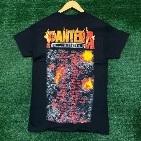 Pantera Reinventing The Steel Thrash Metal Band T-Shirt Size Small