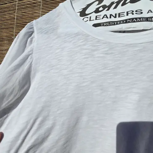 Velvet graham & spencer simpson cotton slub tee S White