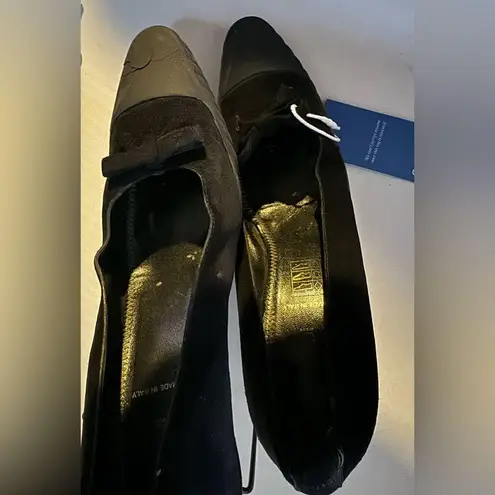 Fendi Vintage  Kitten Heels, Black Suede Upper and Rubber Soles with Dust Bags