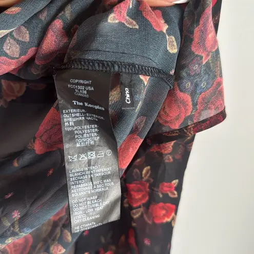 The Kooples  Muslin shirt with "Romantic Roses" print Small