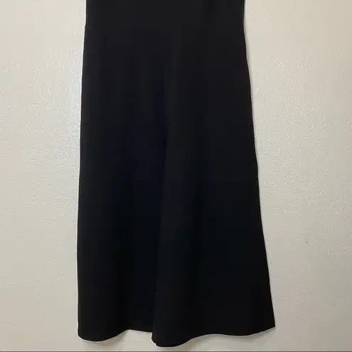 Lafayette 148 New York Rooney Sleeveless Cropped Jumpsuit in Black Size XL NWT