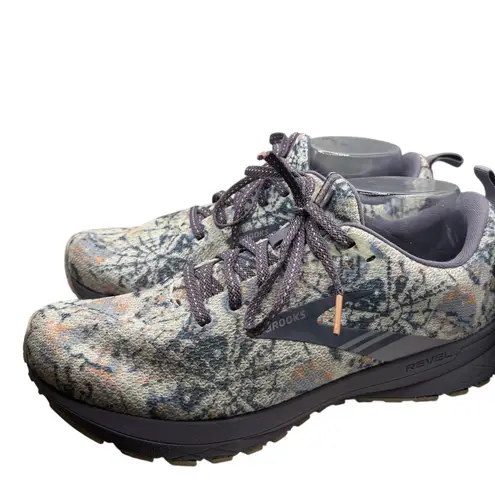 Brooks  Womens Revel 5 Running Shoes Purple White Athletic Sneakers Size 10.5