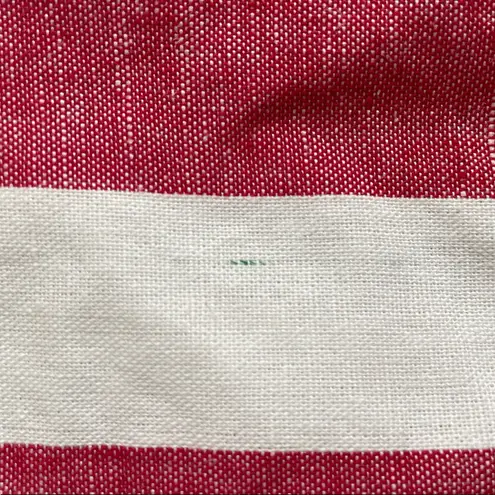 Badgley Mischka Striped Blazer Red White