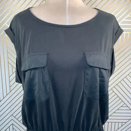 Bar III  Cuffed Fit & Flare Dress‎ T-Shirt Dress