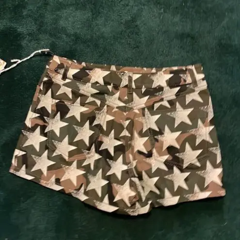 Valentino Garavani Valentino Denim Star Print Shorts size 4