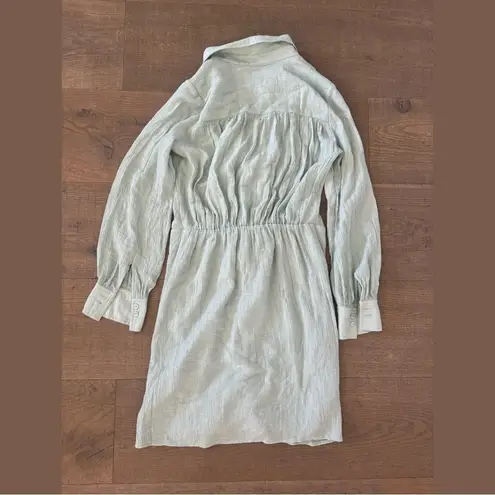 Brochu Walker madsen shirt dress wrap tie front