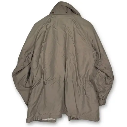 VTG LL Bean Penobscot Parka Jacket Insulated Outdoor Women's M Tan Size M