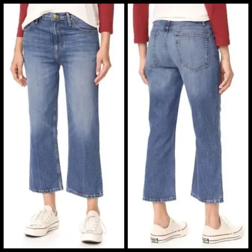 The Great ππ The Relaxed Nerd Crop Flare Jeans 30