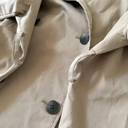 Snidel Beige Khaki Nude Trench Coat/Rain Coat Double