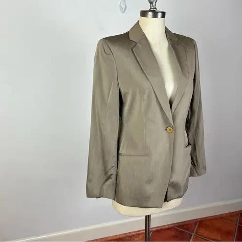 Giorgio Armani Wool Shantung Blazer