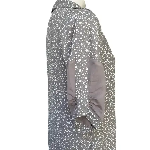 Givenchy Vintage Nouvelle Boutique Short Sleeve Button Down Blouse