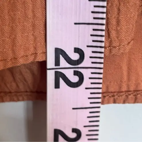 Elizabeth and James  Off The Shoulder Boho Oversize Rust Orange Blouse Size XS