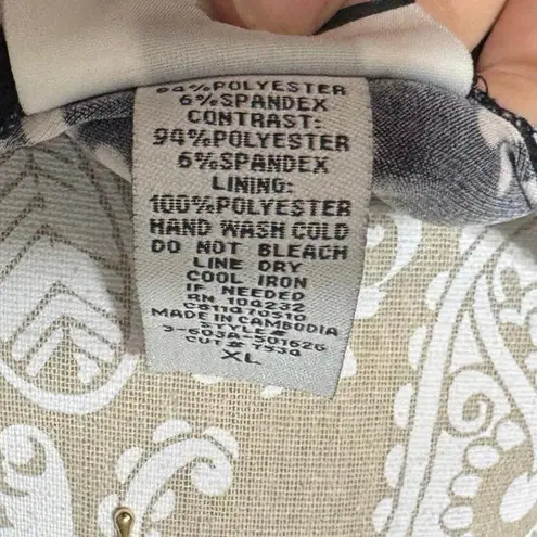 Studio 1940 Bold Chic Tank Top With Buckle Graphic Top Urban Streetwear Size XL