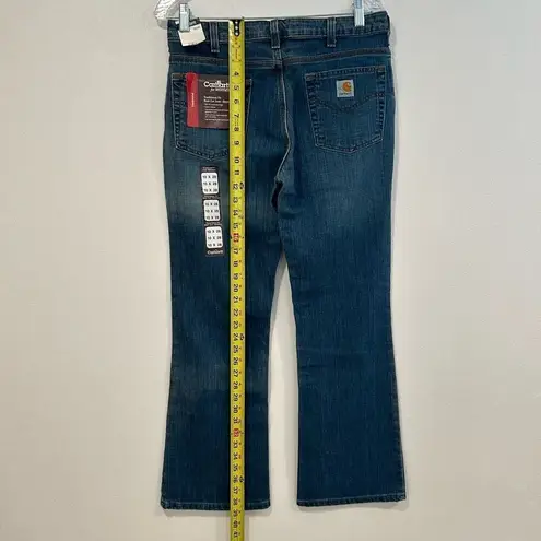 Carhartt  Women’s Traditional Fit Bootcut Jeans Size 10 x 28 – Stretch Denim Work