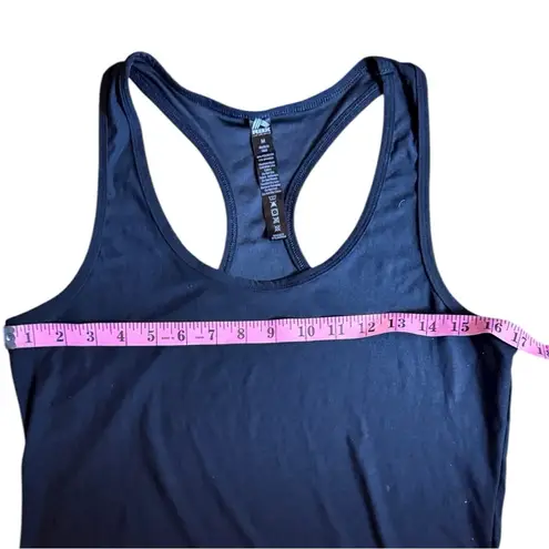 RBX Women's Black Logo Athletic Sporty Racerback Tank Sz M Size M