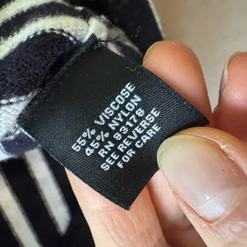 Premise Studio Stripe Short Sleeve Sweater