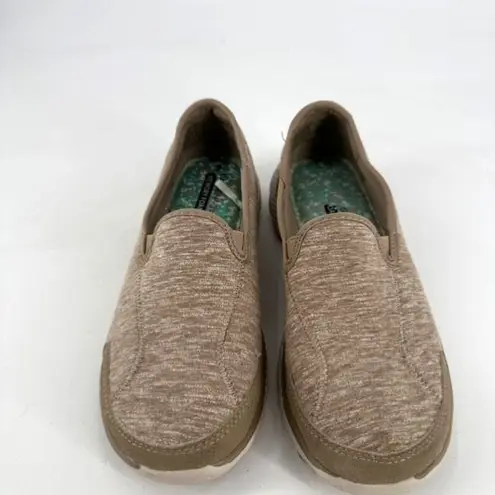 Danskin ‎ Now Women's Slip-on Tan Memory Foam Active Shoes Size 9 Cushion Flats