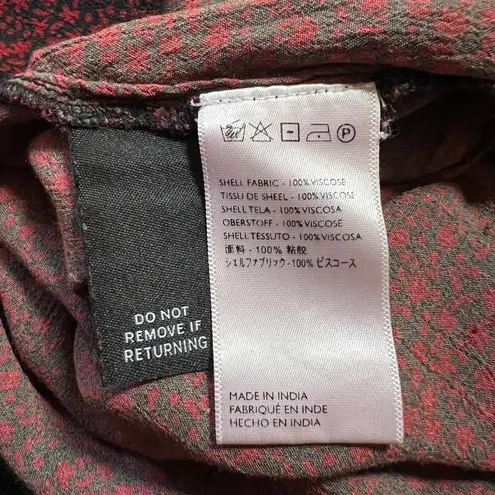 Cleobella Phoebe Ruffle Floral Top Size XS Flowy Boho Whisigoth Office Girly