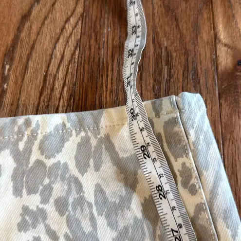 J. McLaughlin âleopard animal print skinny jean pant size 12