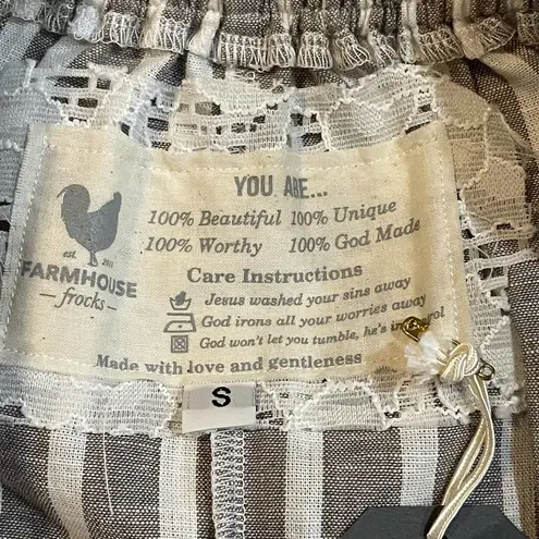 Farmhouse Frocks NWT Striped Willow Pants