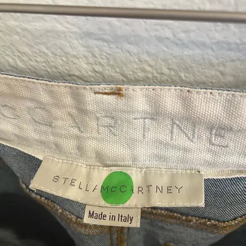 Stella McCartney Super Hero Patch Design Jeans 28 Boyfriend Fit Rare