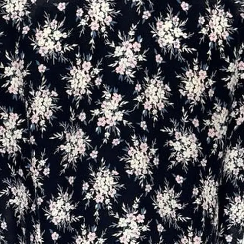 Leslie Fay Dress Women 14 Black Pink Sheath Office Career Wedding Guest Vintage