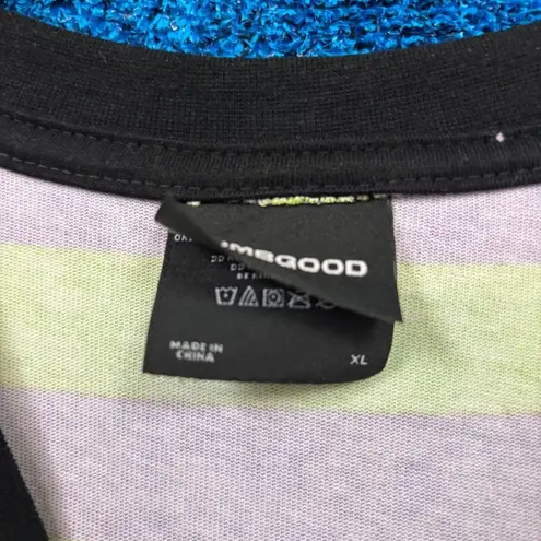 Dumbgood x Goosebumps “Logo Stripped” Graphic T-Shirt Size Extra Large