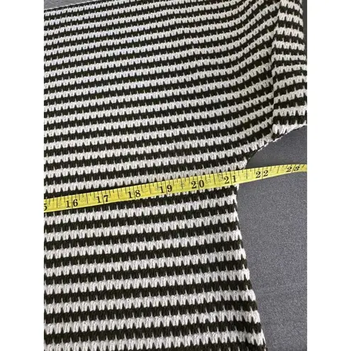 Evaless Green‎ & Cream Striped Textured Knit Top Size L Green Size L