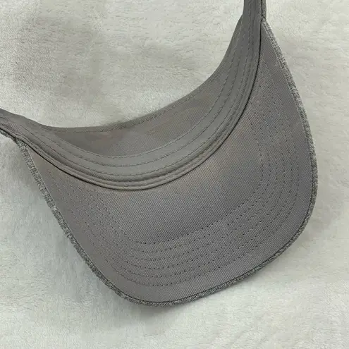 NCAA Coaches vs Cancer ACS x NABC Gray Top Of The World Headwear Visor Hat Cap OSFM