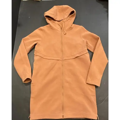 Lululemon Athletic Long Horizons Hoodie Jacket Desert Sun Hooded Full Zip Pocket Orange