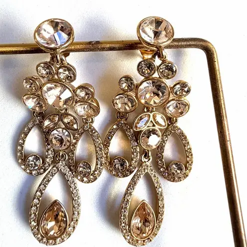 Givenchy Crystal Chandelier Earrings