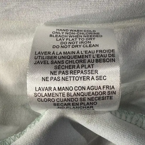 Hang Ten Medium Rashguard Swim Top UPF 50+ Quick-Dry Long Sleeve Leaf Print Crew