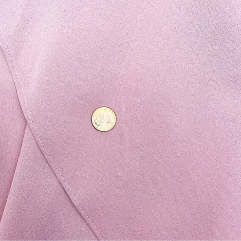 City Chic One Shoulder Sensual Satin Evening Tulip Hem Dress: Baby Blush Pink