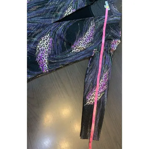 JM Collection ‎ Feathers Top Women XL Stretch Office Church Comfort Fairy Mature