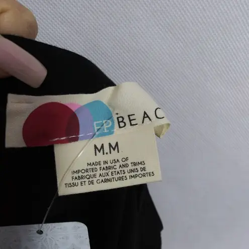 Free People  Beach Black Strapless Tube Top Size M